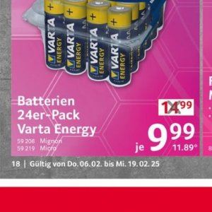 Batterien bei Selgros