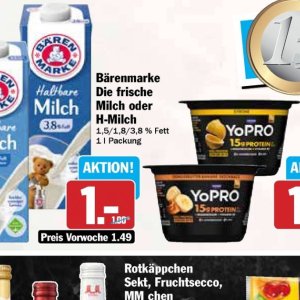 Milch danone  bei Hit