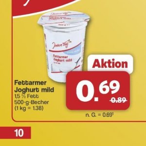 Joghurt bei Famila Nord West