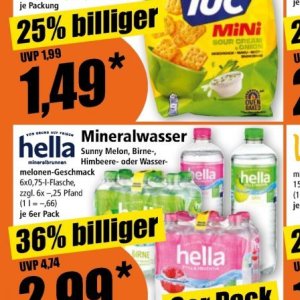 Mineralwasser bei Norma