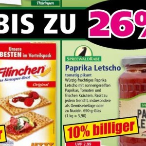 Paprika bei Norma