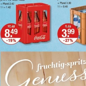 Coca-cola bei V-Markt