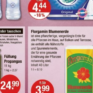 Pflanzen bei V-Markt