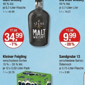 Whisky bei V-Markt