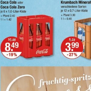 Coca-cola bei V-Markt