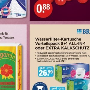 Wasserfilter bei V-Markt