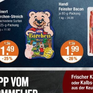 Wurst bei V-Markt