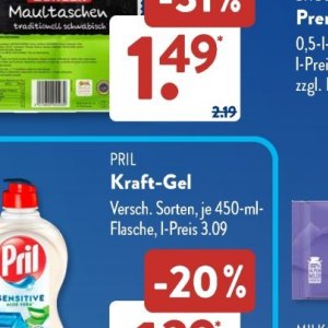 Gel bei Aldi SÜD