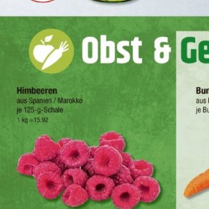 Himbeeren bei V-Markt