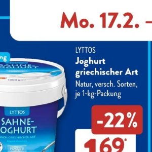 Joghurt bei Aldi SÜD