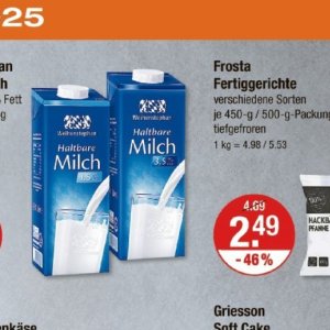 Milch bei V-Markt