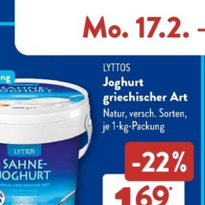 Joghurt bei Aldi SÜD