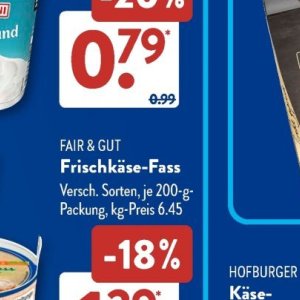 Fass bei Aldi SÜD