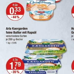 Butter bei V-Markt