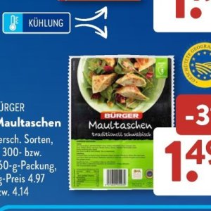 Burger bei Aldi SÜD