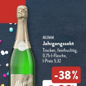 Mumm bei Aldi SÜD