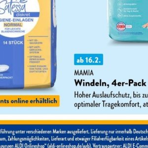 Windeln bei Aldi SÜD