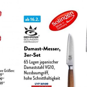 Messer bei Aldi SÜD