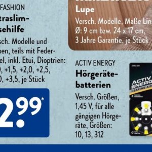 Batterien bei Aldi SÜD