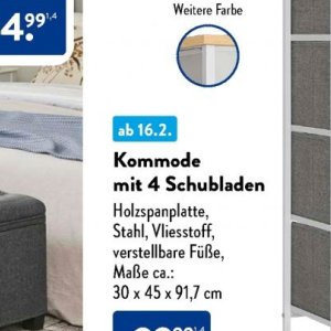 Schubladen bei Aldi SÜD