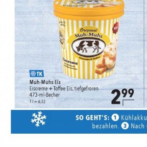 Eis bei Citti Markt