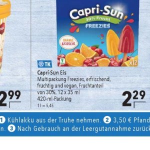 Eis bei Citti Markt