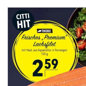 Lachsfilet bei Citti Markt