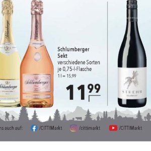 Sekt bei Citti Markt