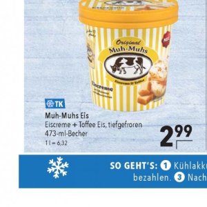 Eis bei Citti Markt