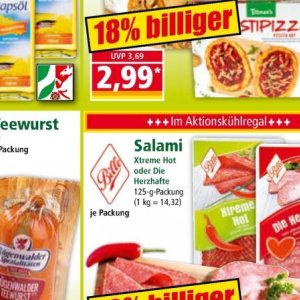 Salami bei Norma