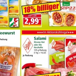 Salami bei Norma