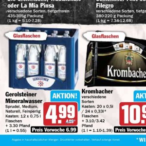 Mineralwasser bei Hit