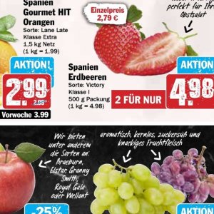 Erdbeeren bei Hit