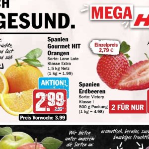 Orangen bei Hit