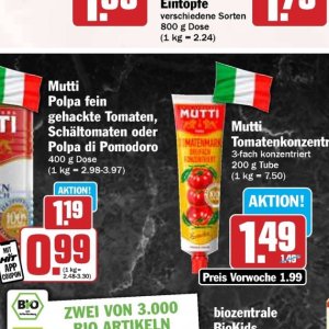 Tomaten bei Hit