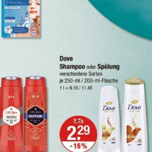 Shampoo dove  bei V-Markt