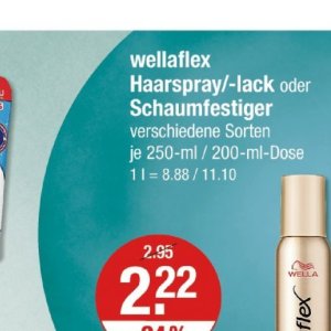 Schaumfestiger bei V-Markt