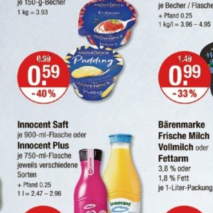 Pudding bei V-Markt