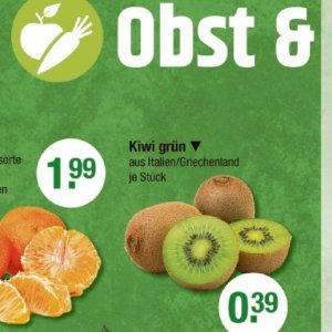 Kiwi bei V-Markt