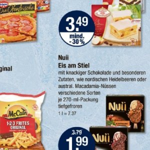 Eis bei V-Markt