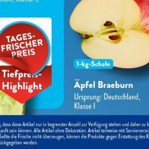 Äpfel bei Aldi SÜD