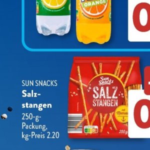 Snacks bei Aldi SÜD