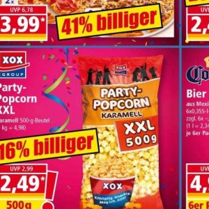 Popcorn bei Norma