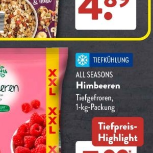 Himbeeren bei Aldi SÜD