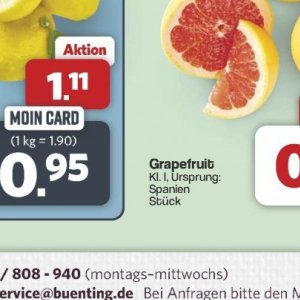 Grapefruit bei Famila Nord West