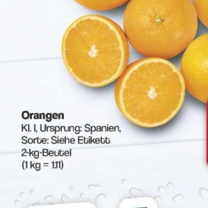 Orangen bei Famila Nord West