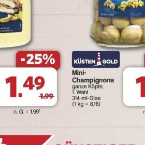 Champignons bei Famila Nord West