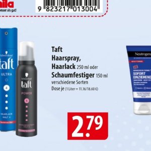 Haarspray bei Famila Nord Ost