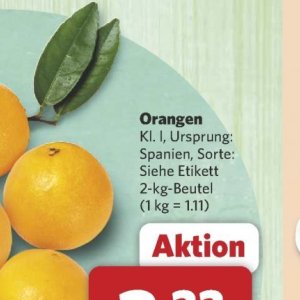 Orangen bei Combi