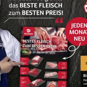 Fleisch bei Selgros